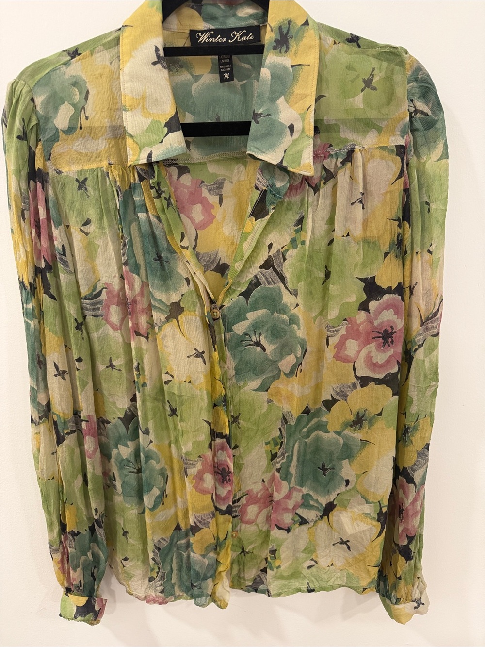 Winter Kate Floral Blouse
